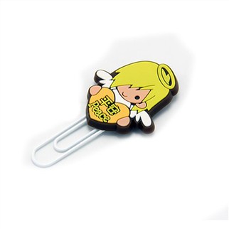 Novetat 3D PVC Anime Figurita Clips de paper de PVC